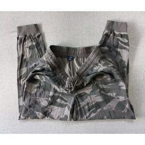 Splendid Women Large Stretch Drawstring Stretch Waistband Coumoflage Jogger Pant